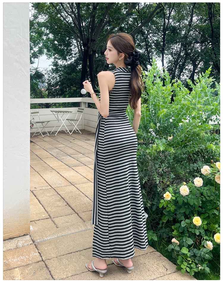 France style slim pinched waist temperament fashion dress