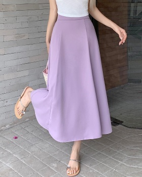 Long long skirt high waist business suit for women