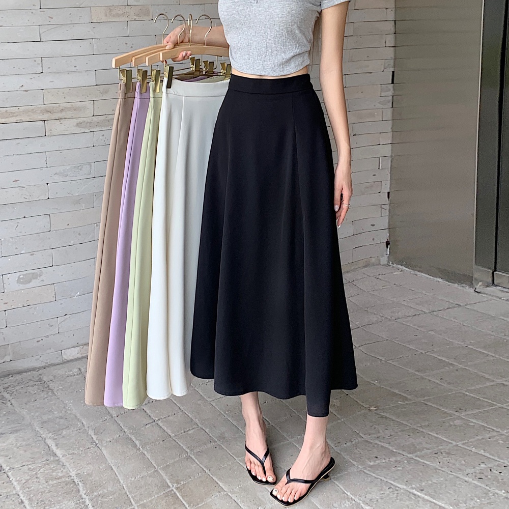 Long long skirt high waist business suit for women