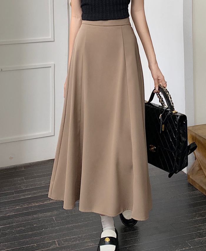 Long long skirt high waist business suit for women