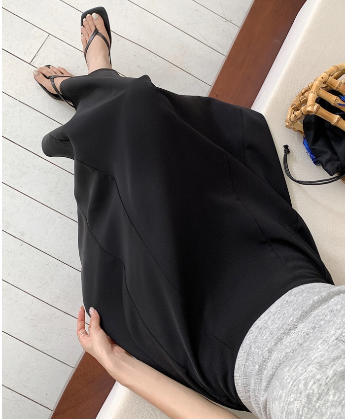 Long long skirt high waist business suit for women