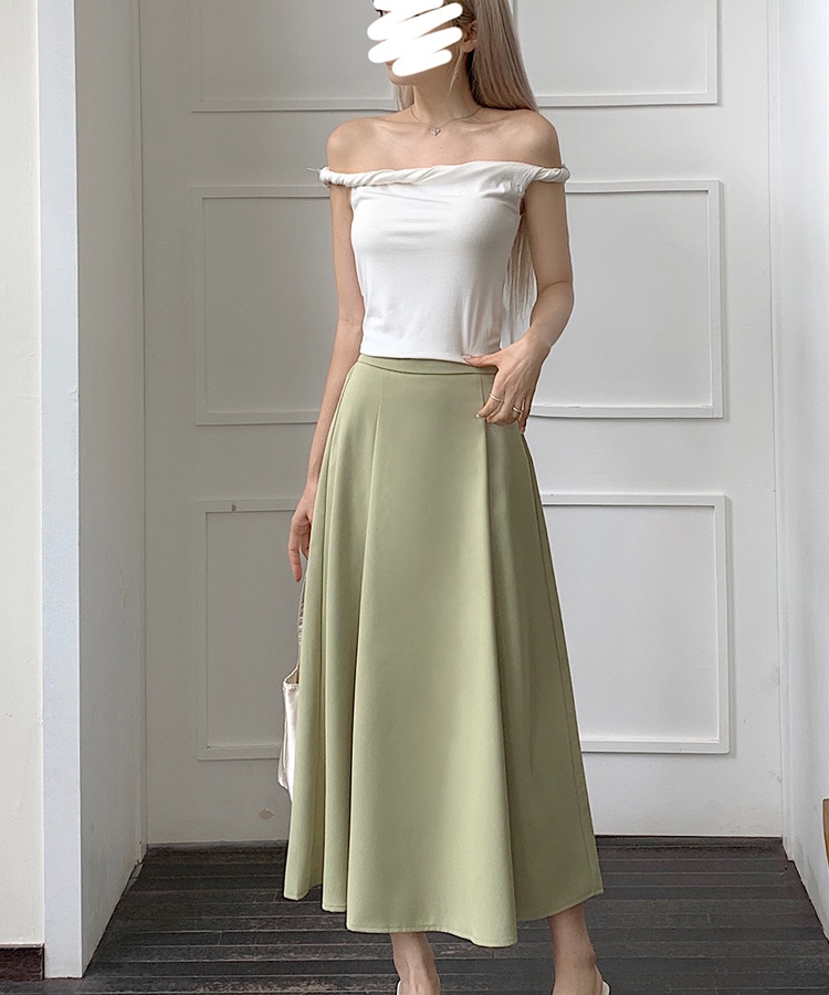 Long long skirt high waist business suit for women