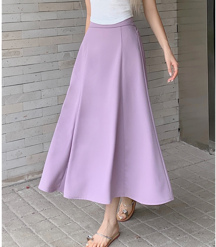 Long long skirt high waist business suit for women