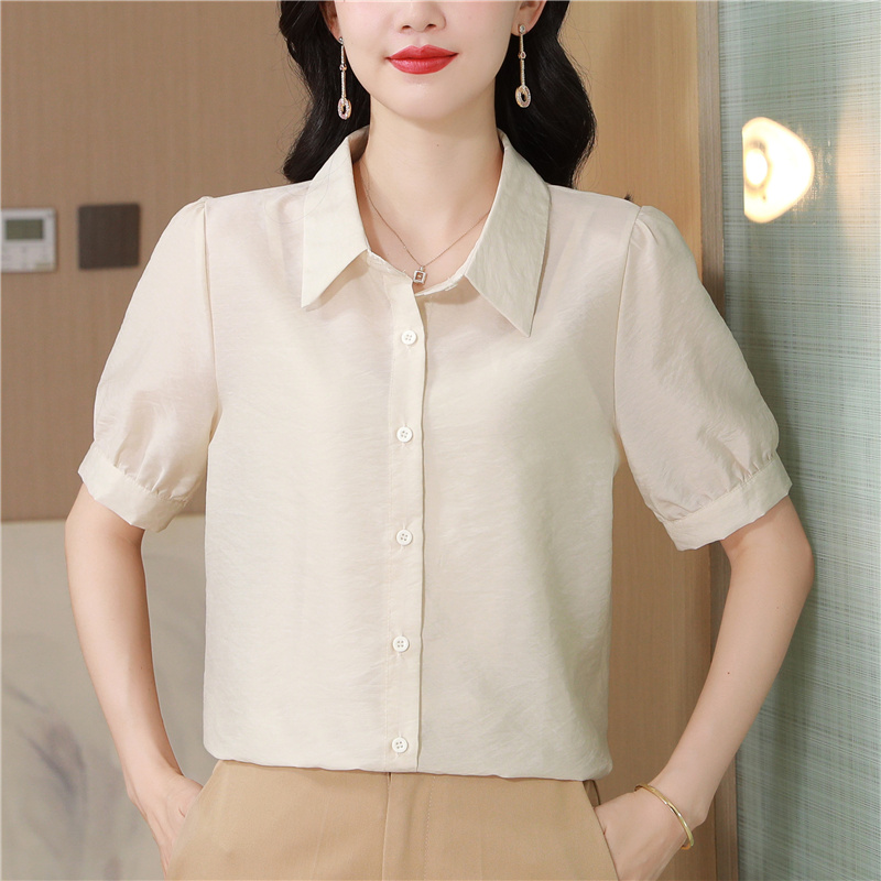 France style shirt niche tops for women