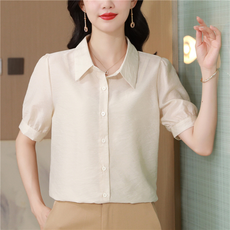 France style shirt niche tops for women