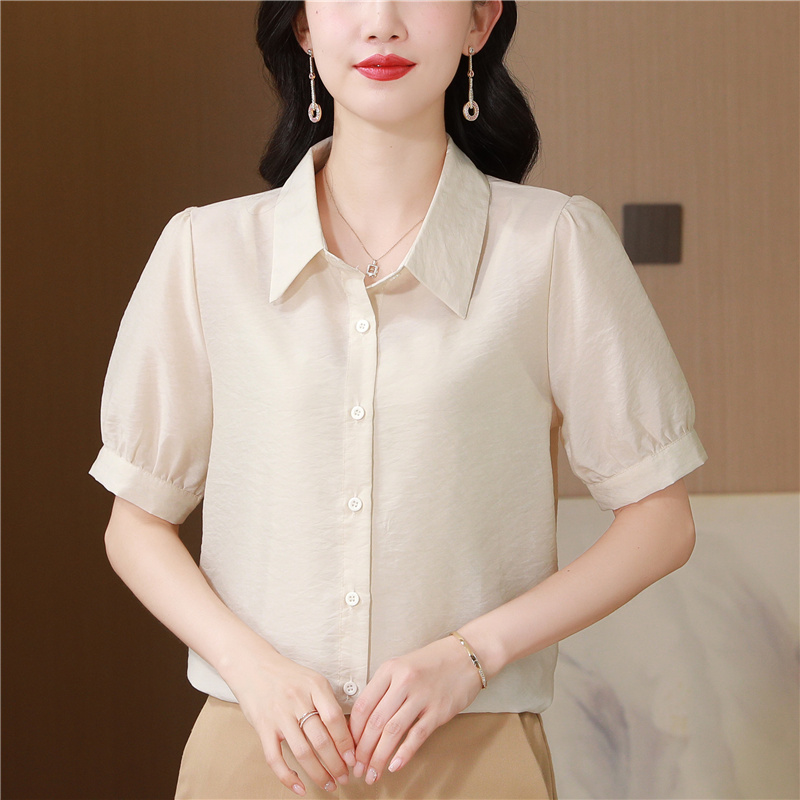 France style shirt niche tops for women