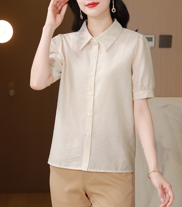 France style shirt niche tops for women