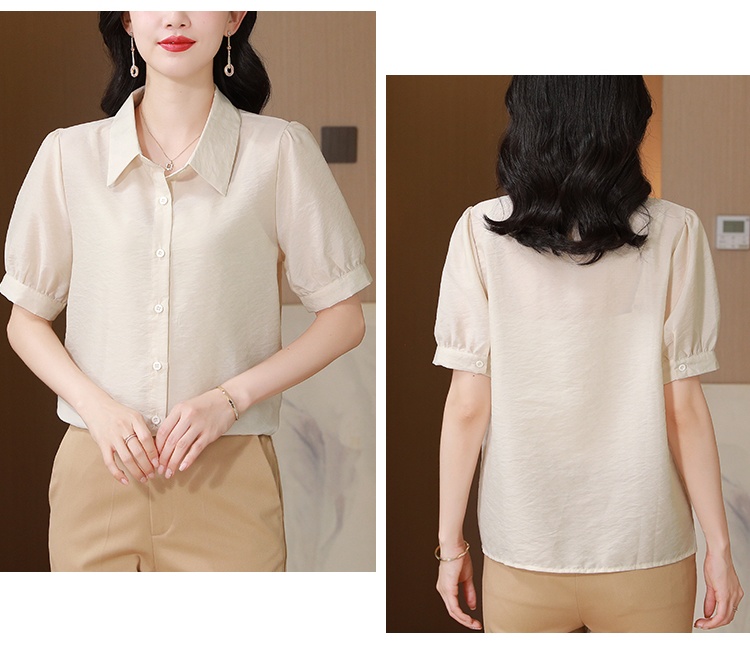 France style shirt niche tops for women
