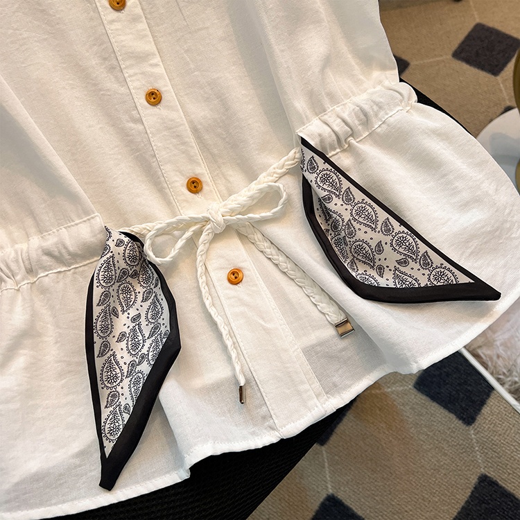 Sleeveless all-match tops summer fashion shirt for women