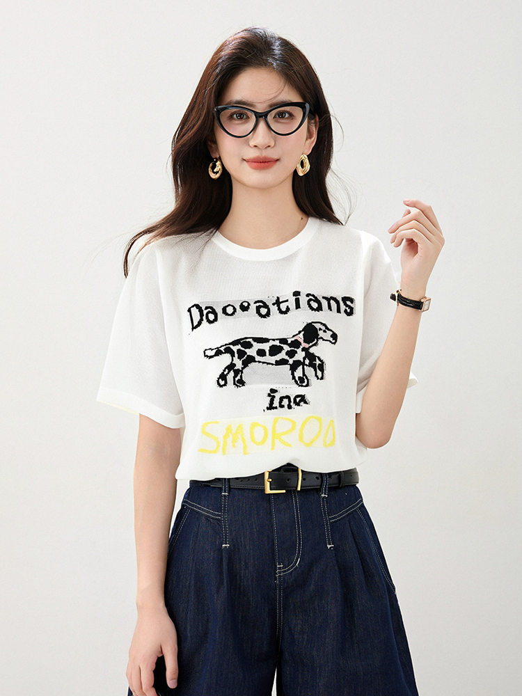 Summer fashion commuting all-match Korean style dog sweater