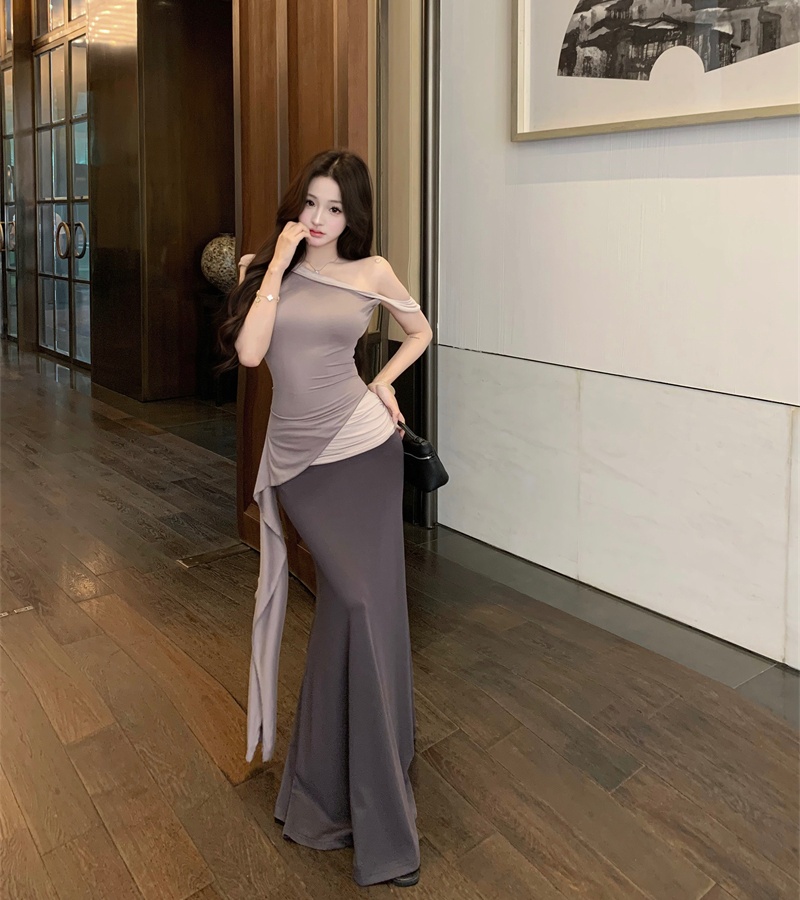 Spicegirl skirt streamer long skirt a set for women