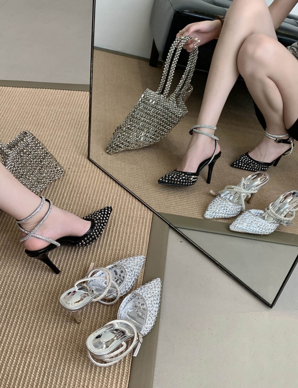 Summer fashion high-heeled shoes Korean style sandals