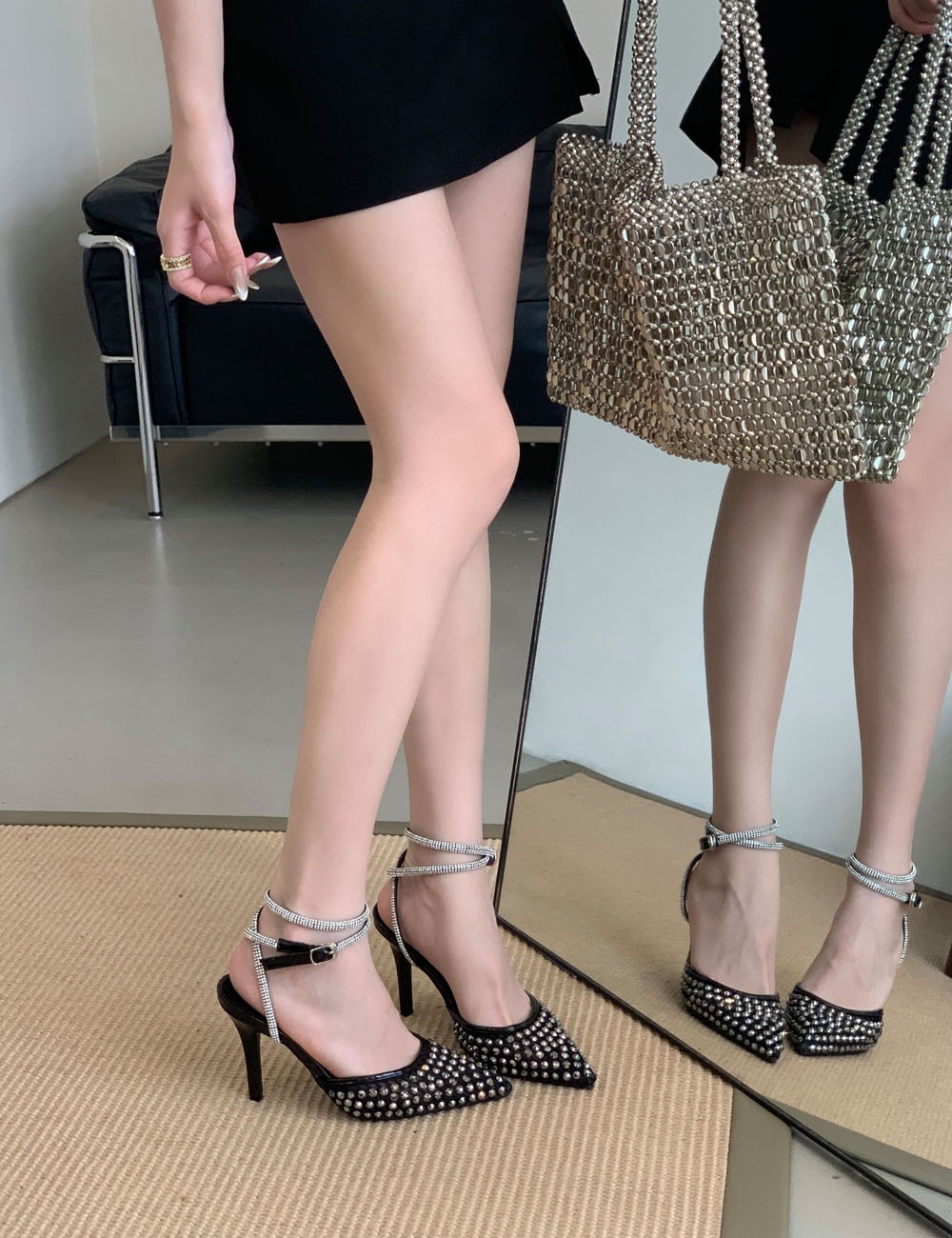 Summer fashion high-heeled shoes Korean style sandals
