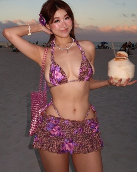 Seaside spicegirl short skirt 3pcs set for women