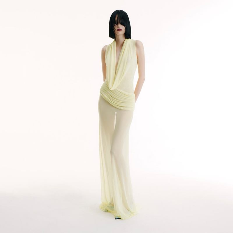 Pure spicegirl long European style dress for women
