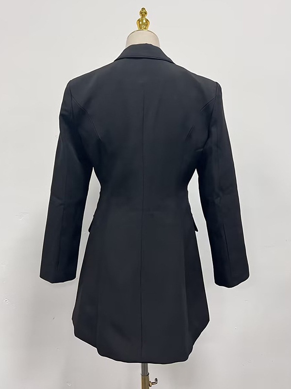 Niche hollow summer bow business suit for women