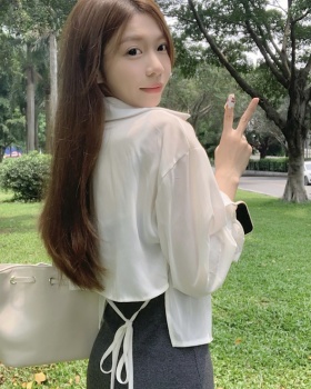 Outside the ride thin back bandage smock ice silk sunscreen coat