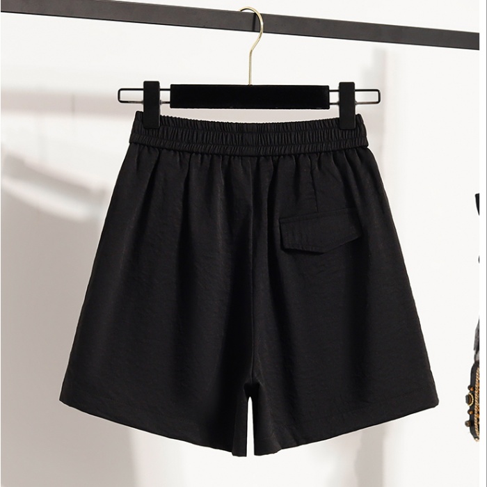 Large yard Casual slim all-match high waist shorts for women