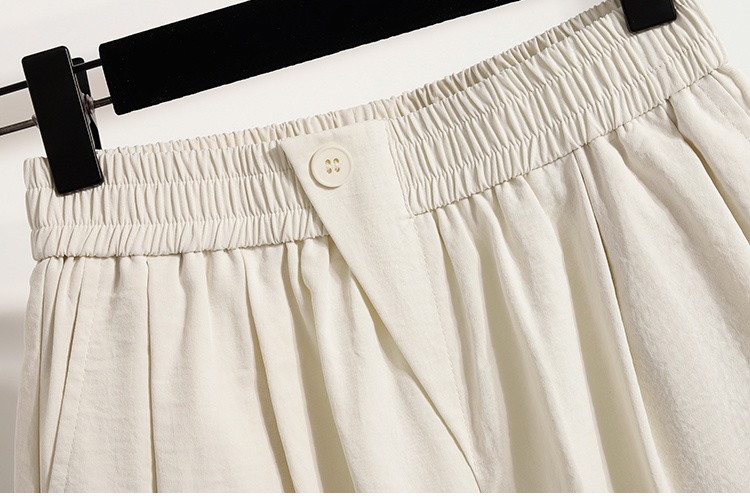 Large yard Casual slim all-match high waist shorts for women