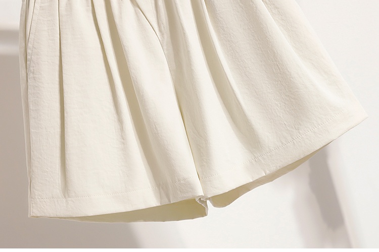 Large yard Casual slim all-match high waist shorts for women