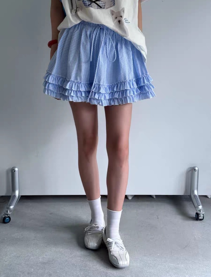Show young A-line short skirt ballet skirt for women