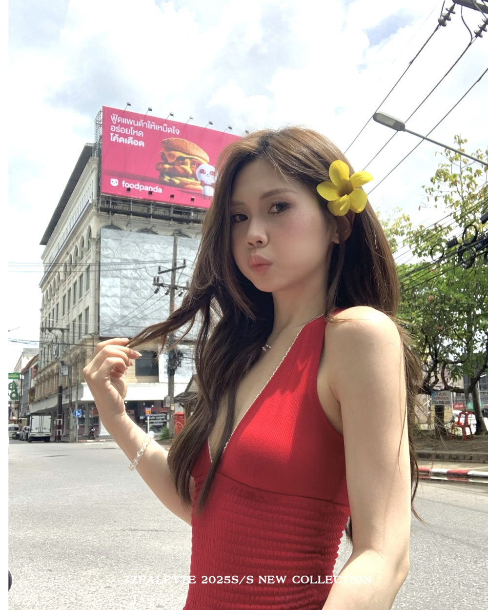Slim spicegirl sexy France style Korean style tops