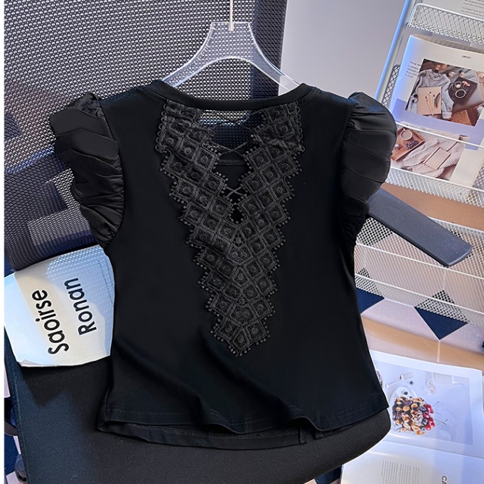 Niche summer tops short sleeve T-shirt for women