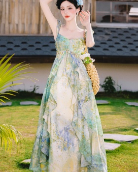 Mermaid vacation sling dress