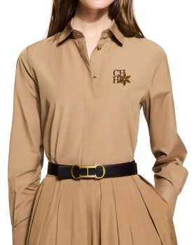 All-match fashion commuting shirt Casual long sleeve tops