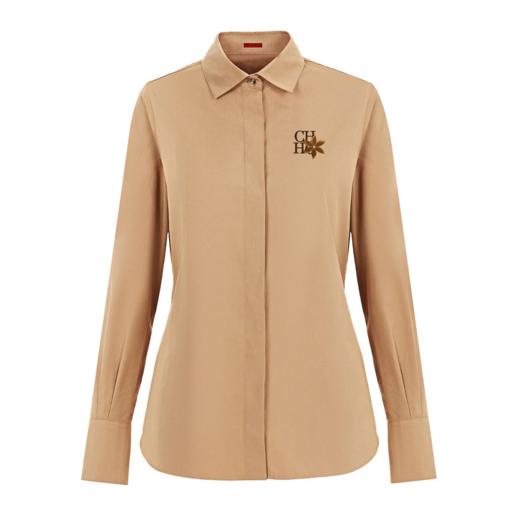 All-match fashion commuting shirt Casual long sleeve tops