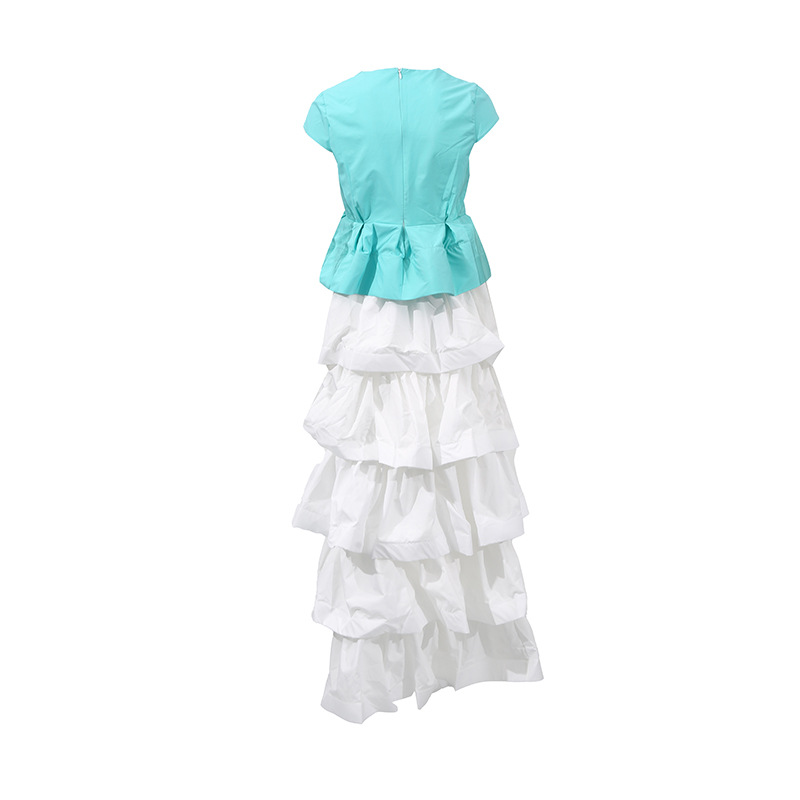 Simple skirt high waist tops a set for women