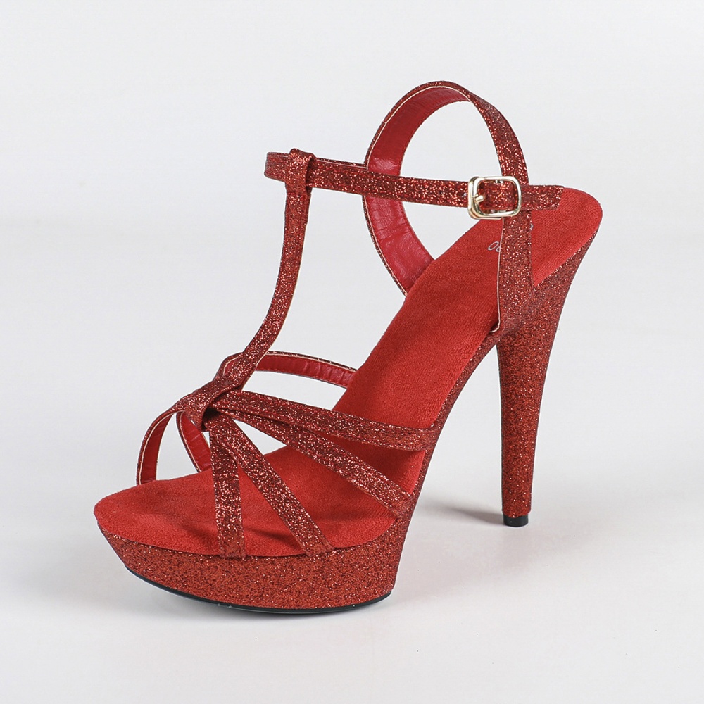 Summer catwalk formal dress high-heeled sandals for women