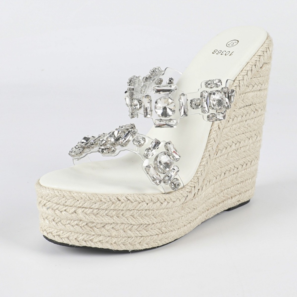 Fashion European style slippers slipsole sexy platform