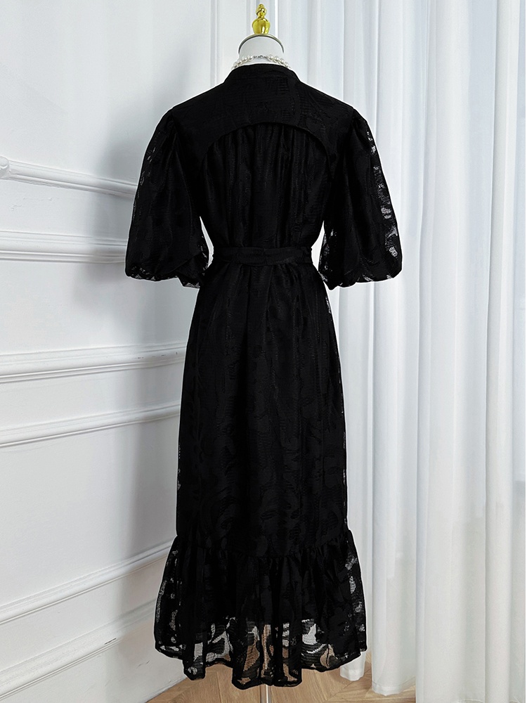 Loose big skirt European style temperament dress
