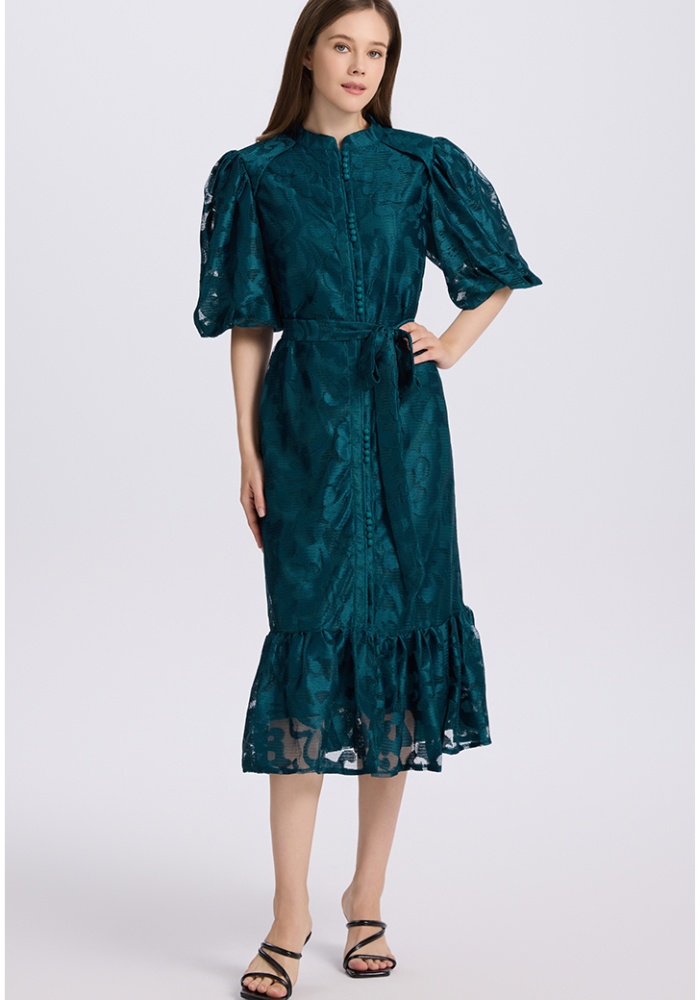 Loose big skirt European style temperament dress