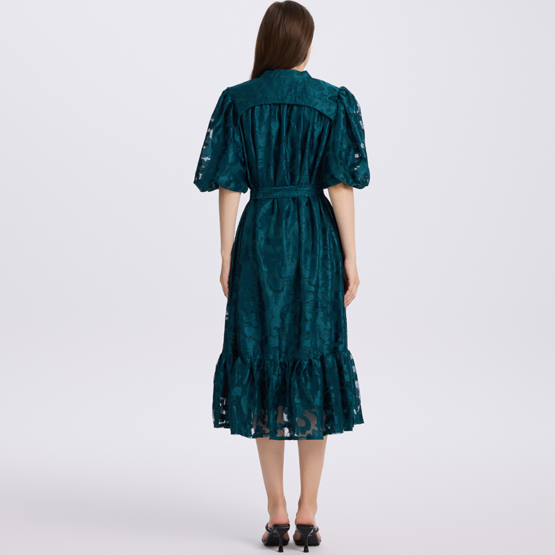 Loose big skirt European style temperament dress