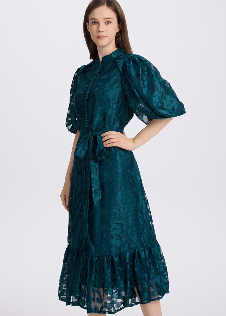 Loose big skirt European style temperament dress