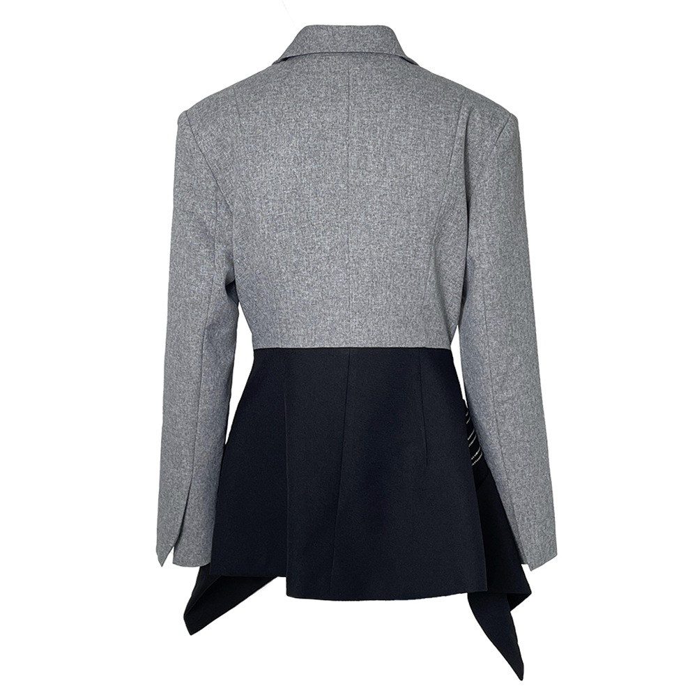 Bandage Casual business suit France style coat for women