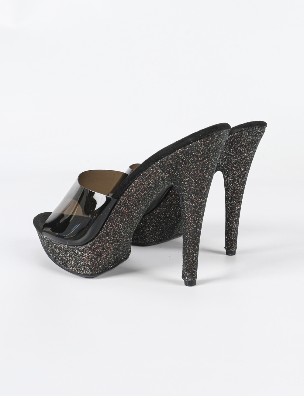 Summer catwalk slippers rhinestone fine-root shoes for women
