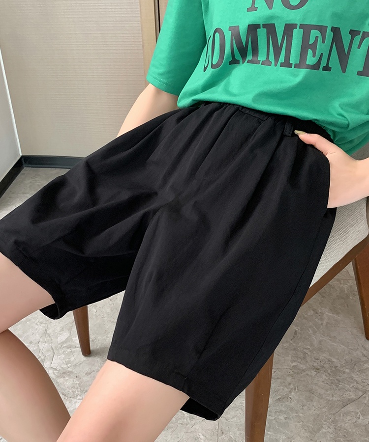 Summer large yard loose high waist thin casual pants