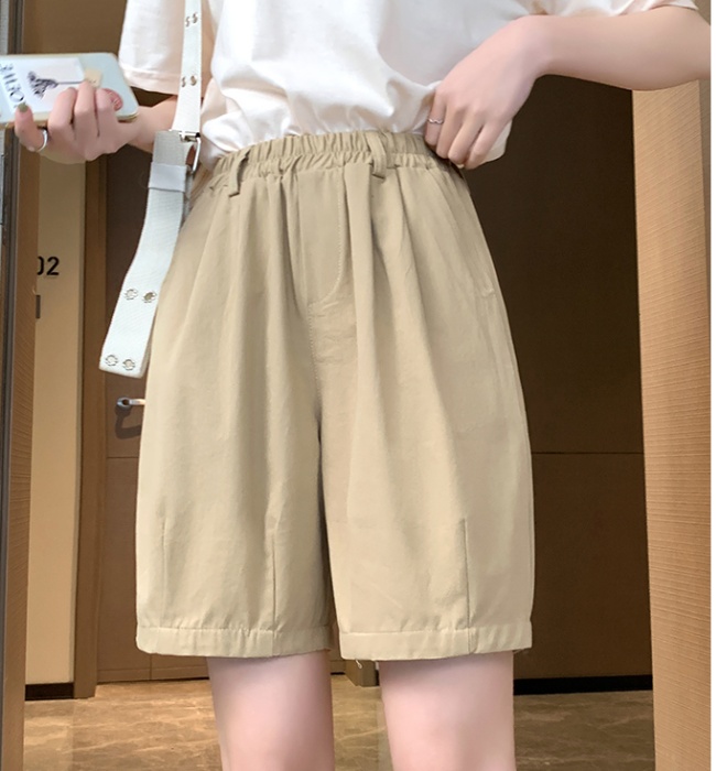 Summer large yard loose high waist thin casual pants