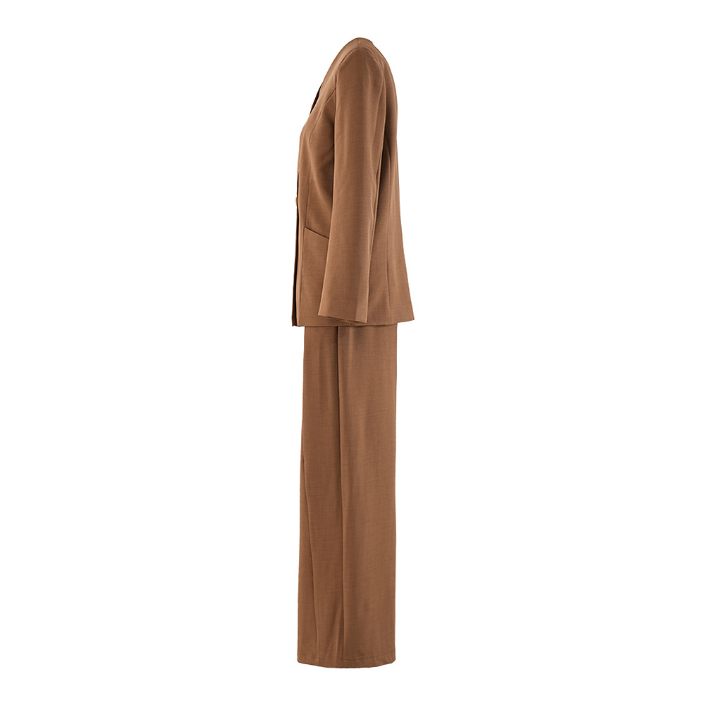 Wide leg pants 2pcs set for women