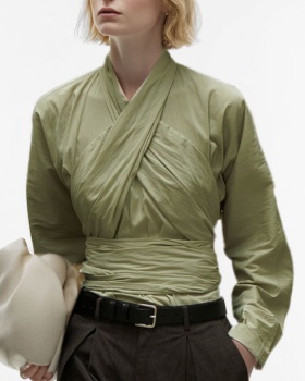 France style irregular temperament shirt for women