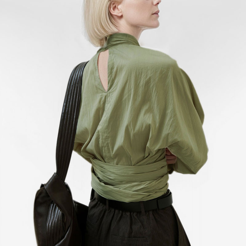 France style irregular temperament shirt for women
