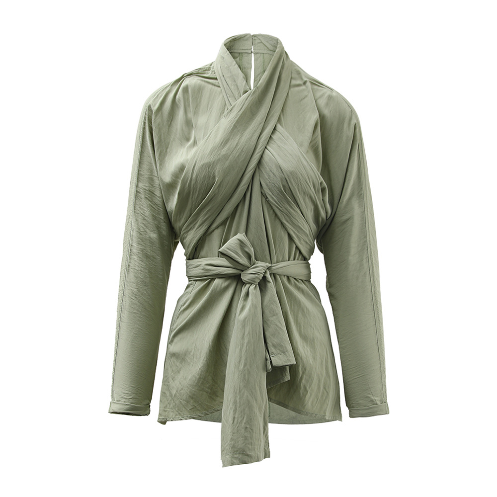 France style irregular temperament shirt for women