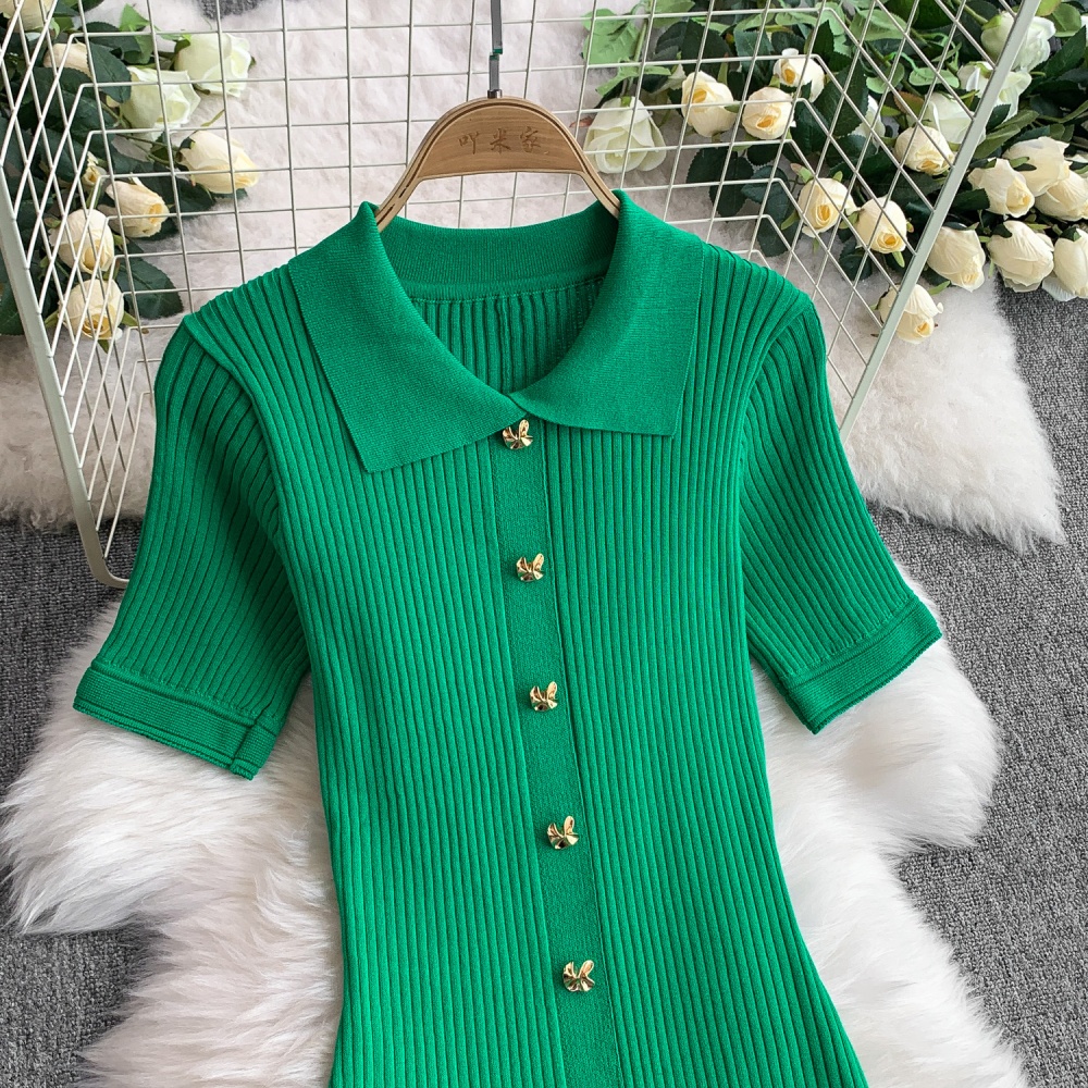 Knitted hollow long dress mermaid dress for women