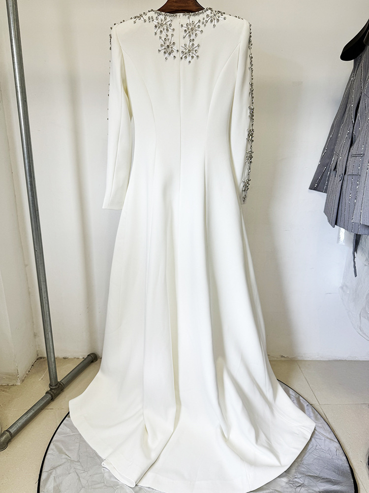 France style evening dress slim long dress
