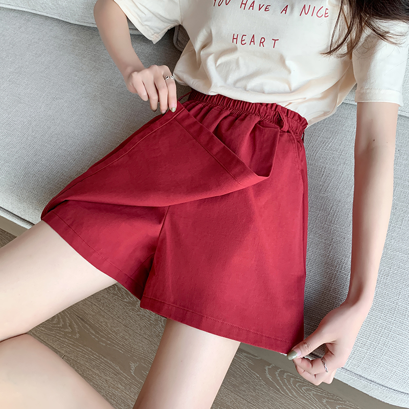 High waist all-match short skirt spring and autumn culottes