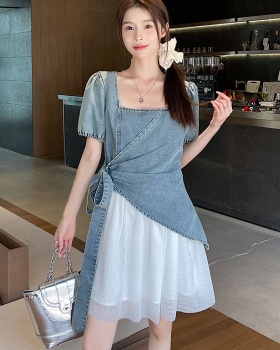 Summer Sexy underwear denim dress for women