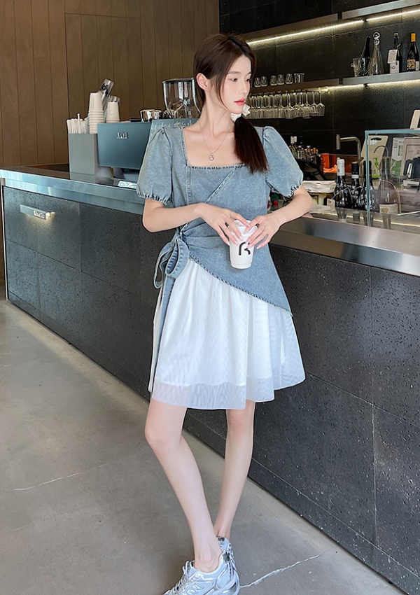 Summer Sexy underwear denim dress for women